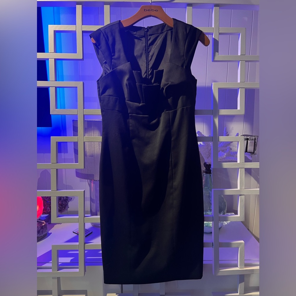 Black Bebe Cocktail Dress